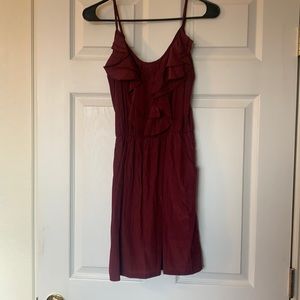 Burgundy Dress